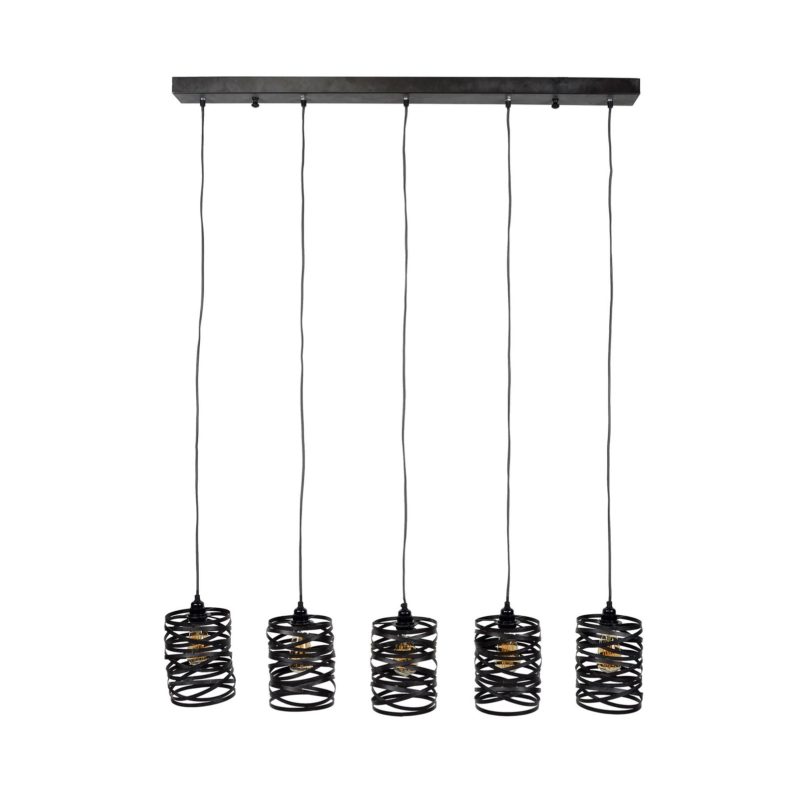 Spindlight hanglamp, 5-lamps