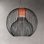 Modo Luce Icaro Ball lampă susp. Ø 50 cm negru