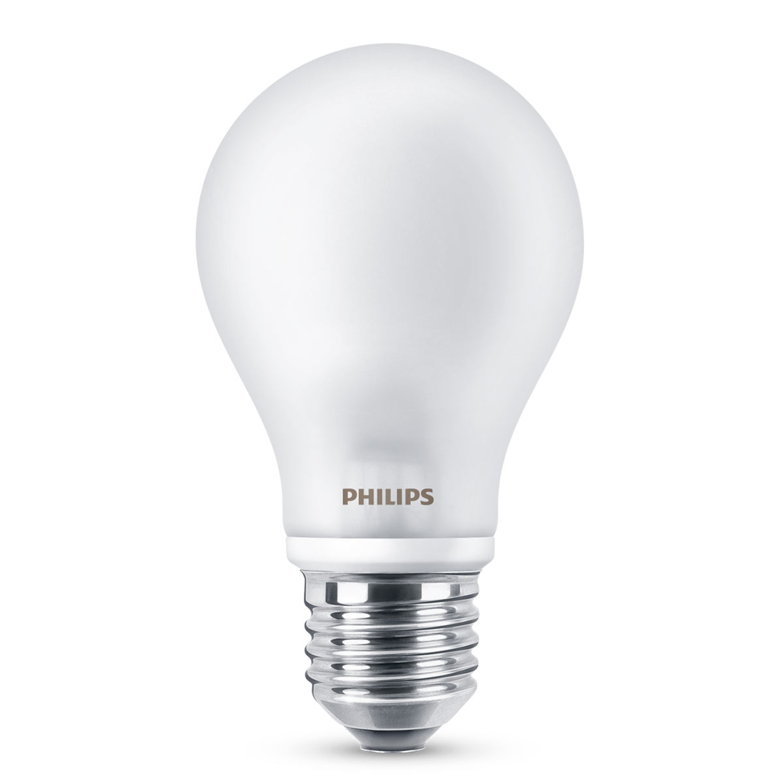 Philips E27 7W 840 A60 LED-pære matt