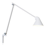 NJP Braccio lungo Applique da Parete Bianco - Louis Poulsen