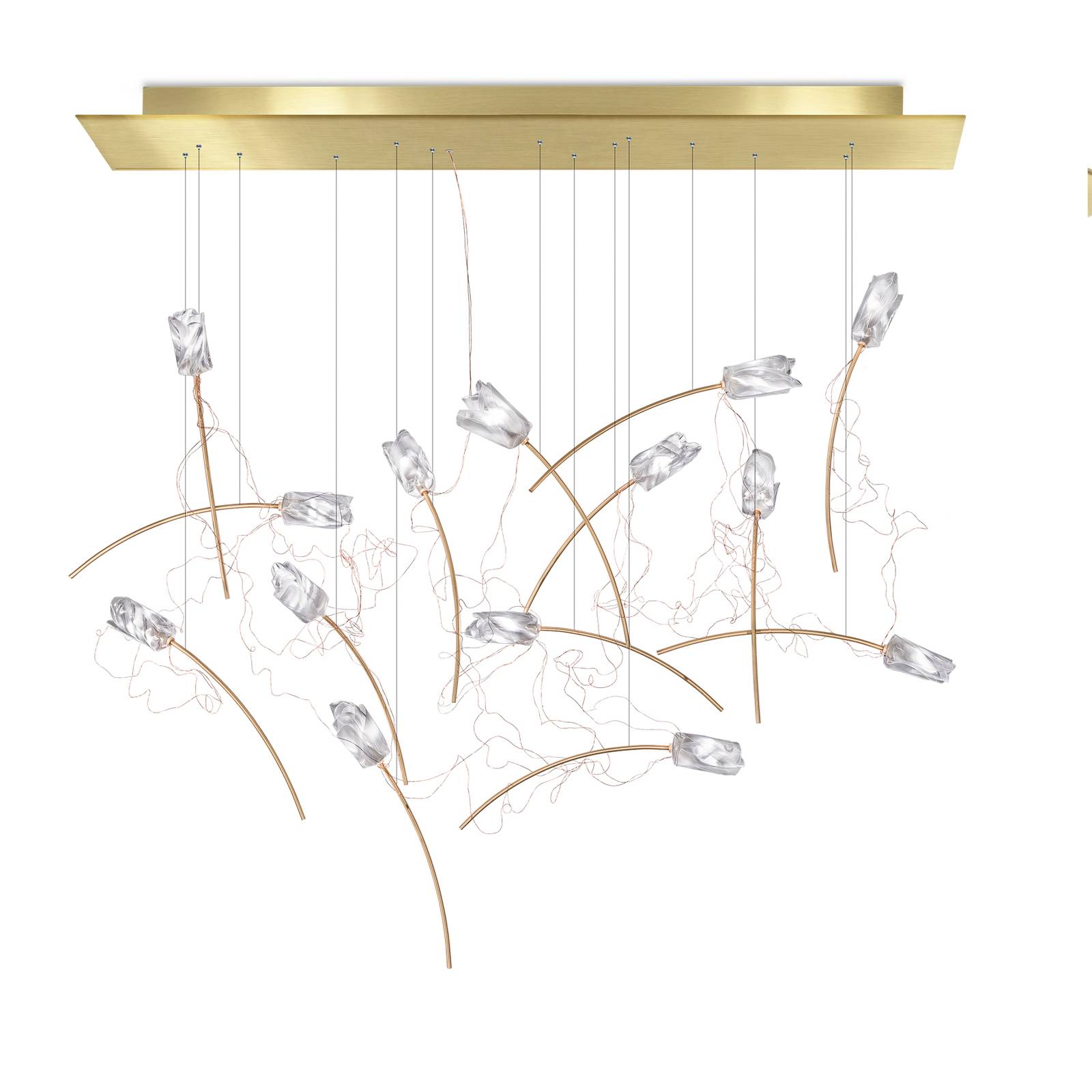 Slamp Designer Pendant Light - Living / Dining Room - Hanging Light - dimmable - Gold