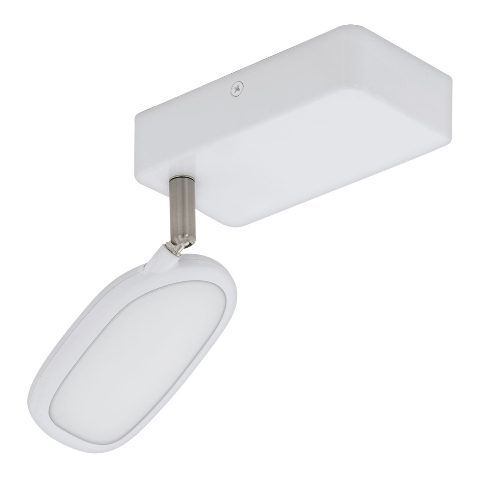 EGLO CONNECT connect Palombare-C LED downlight 1-bulb, for Hallway, plastic, steel, aluminium, 5 W, energy efficiency: A++, L: 15 cm, W: 8 cm