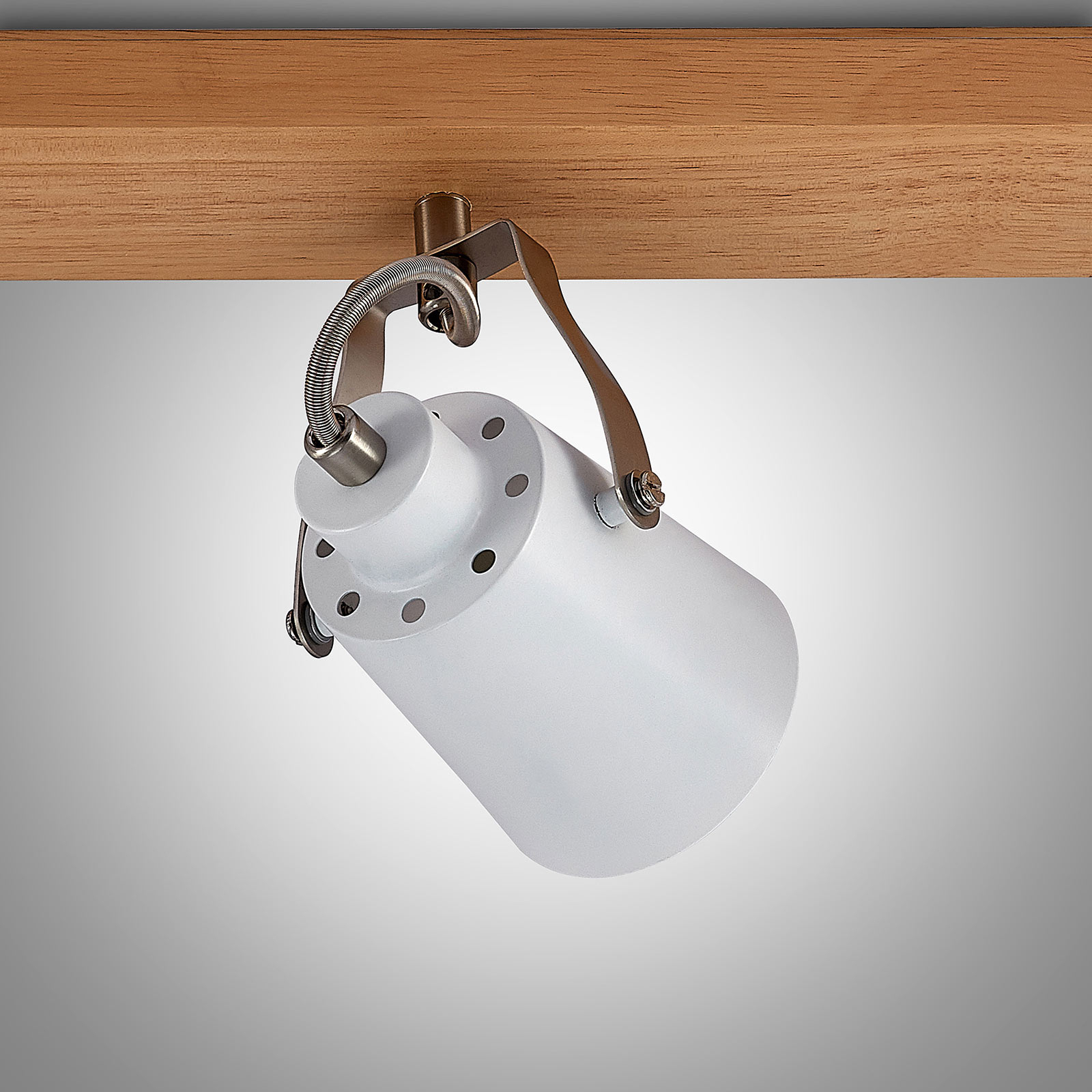 Blana 5 Ceiling Lamp White/Wood - Lindby