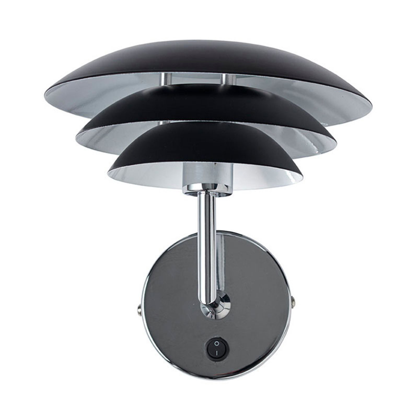 Dyberg Larsen DL20 aplique metal 20cm negro