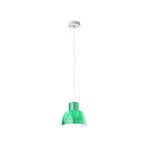 Lampada a sospensione Nemo Lorosae, verde, Ø 20 cm, vetro, E27