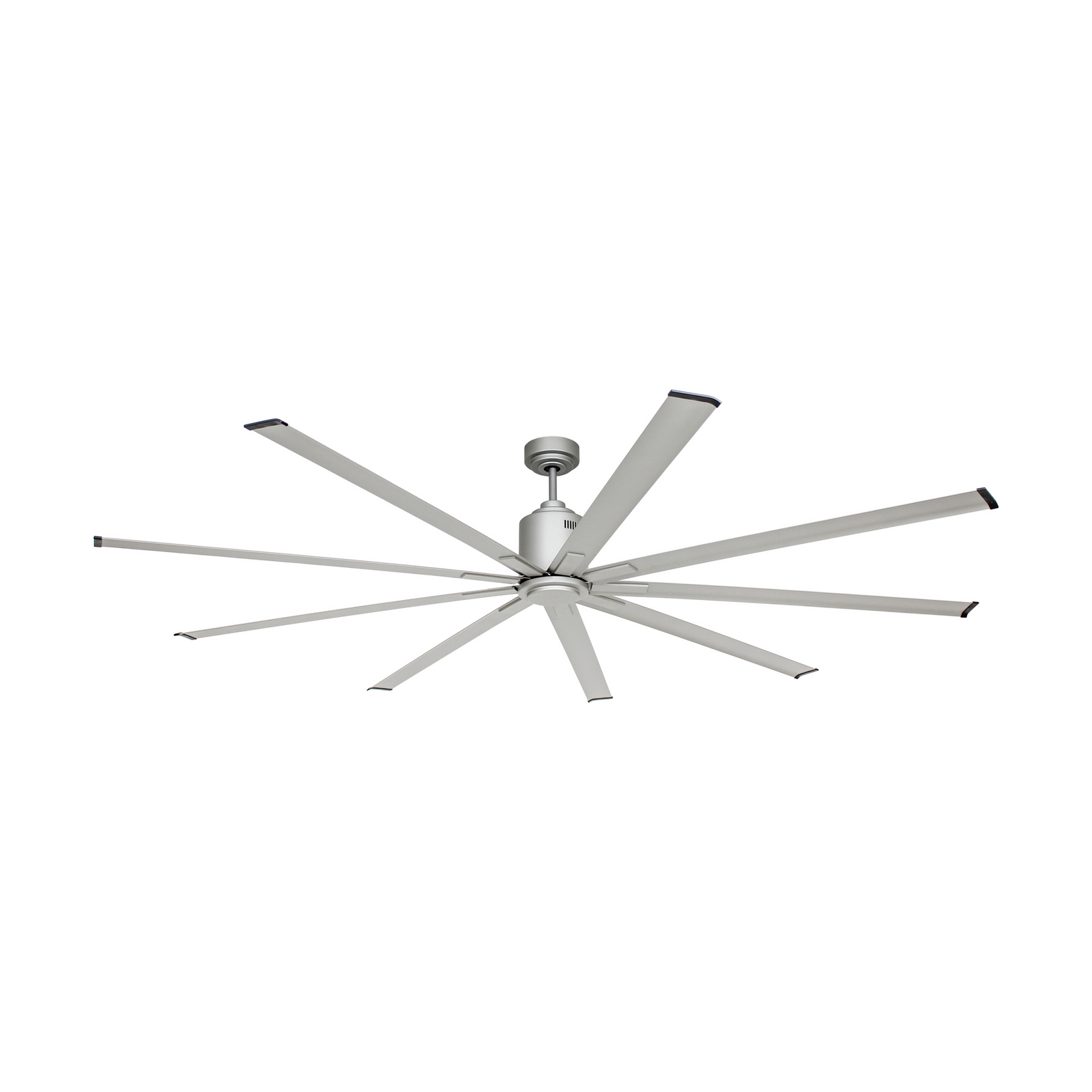 Big Smooth Eco ceiling fan, 220 cm, titanium silver Big Smooth Eco ceiling fan, 220 cm, titanium silver