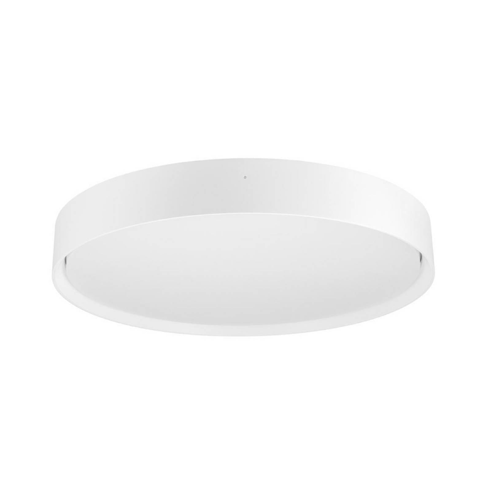 SLV LED-Deckenlampe Decona, Ø 42 cm, weiß,  Metall, CCT