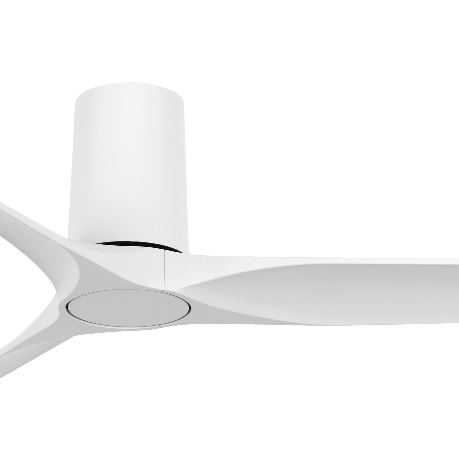 Ventilateur de plafond Londo, blanc, moteur à courant continu, Ø 132 cm - Ventilateur de plafond Londo, blanc, moteur à courant continu, Ø 132 cm -