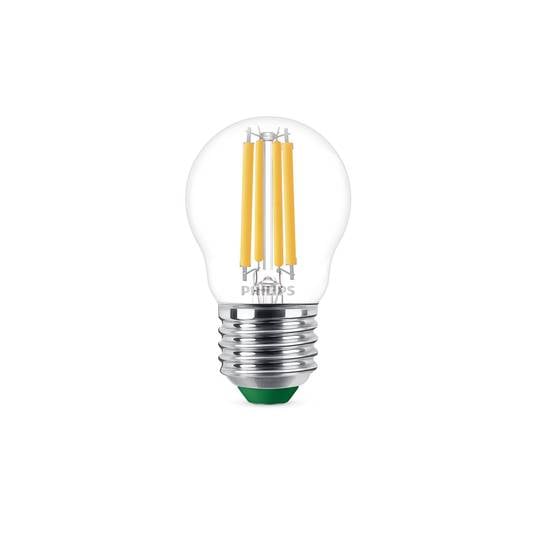 Philips E27 LED-Lampe G45 2,3W 485lm 2.700K klar