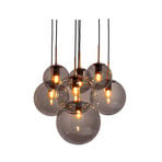 Laura 7 Suspension Ø53 Sort/Fumé Gris - By Rydéns