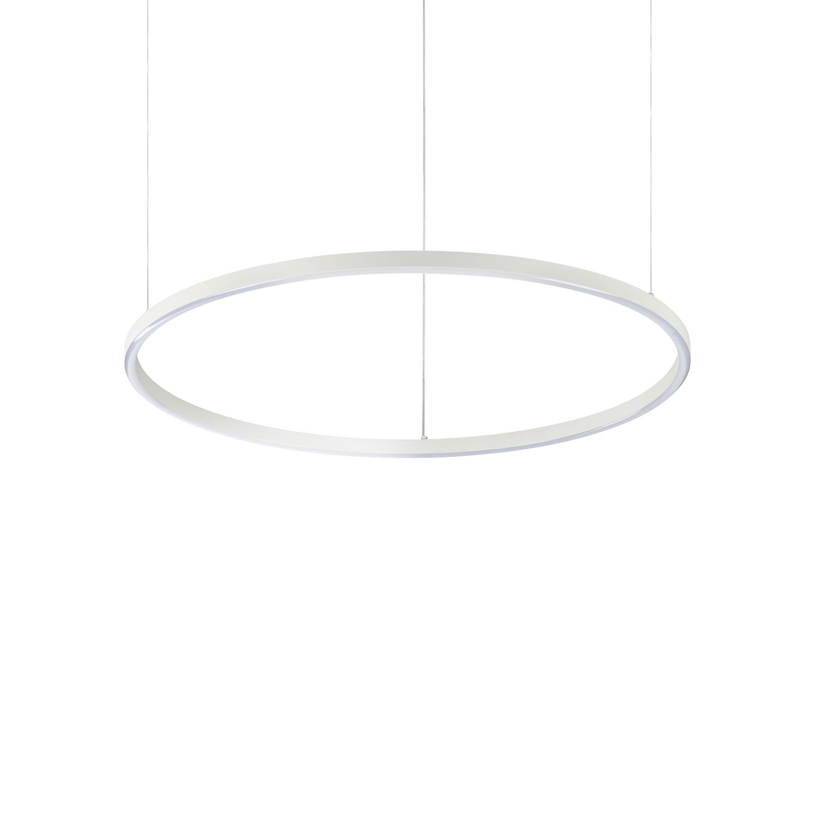 Ideal Lux LED-Hängelampe Oracle Slim Ø 70 cm weiß 3.000 K
