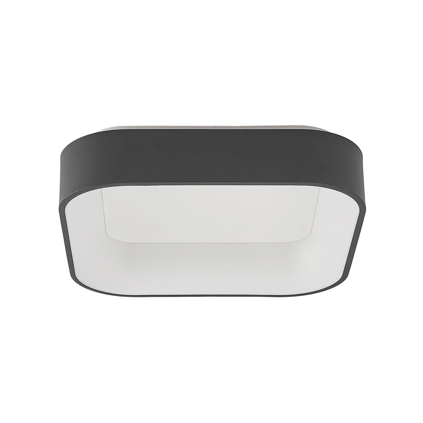 Arcchio plafonieră LED Aleksi, 45 x 45 cm, negru, CCT