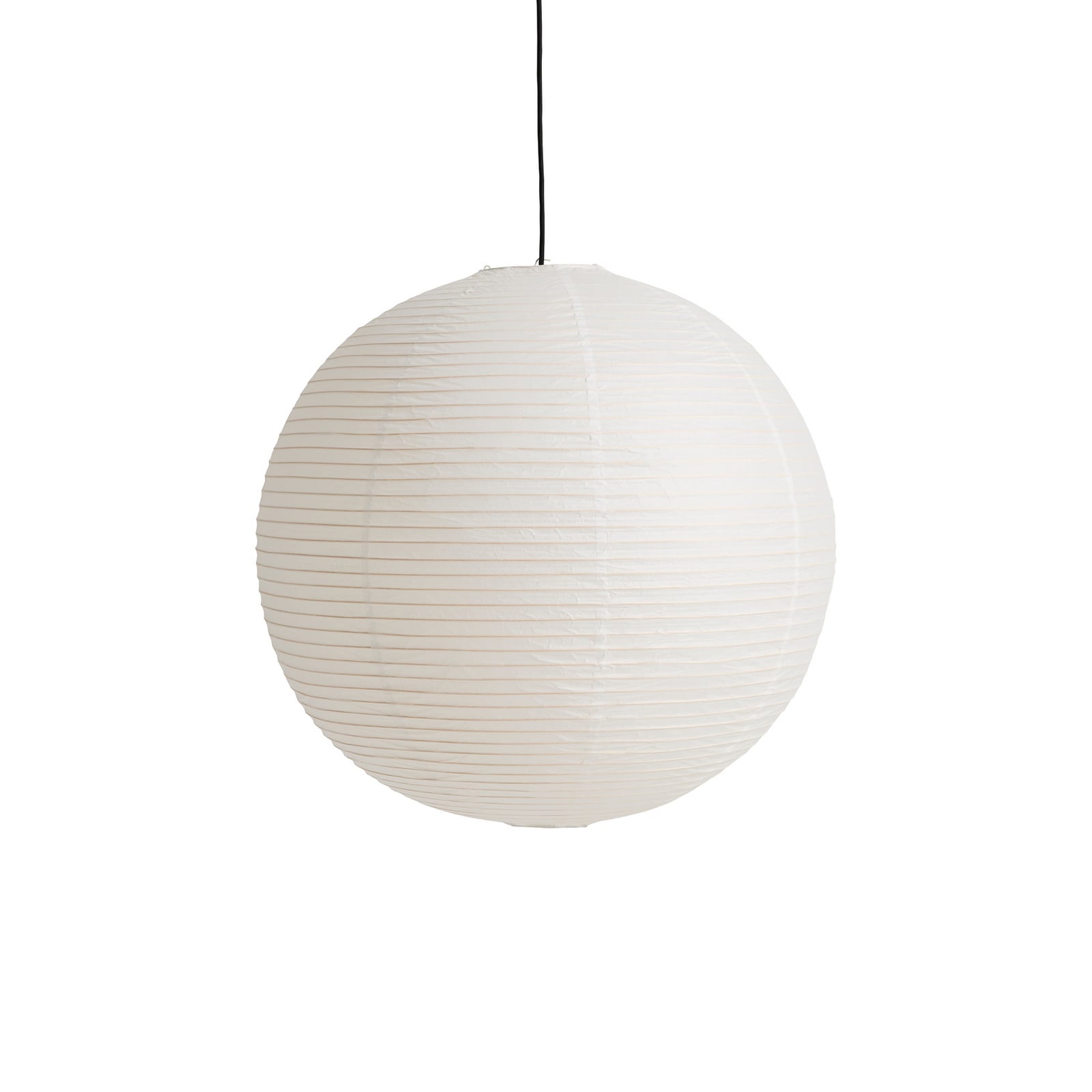 Abajur HAY, Ø60 cm, alb, hârtie/bambus