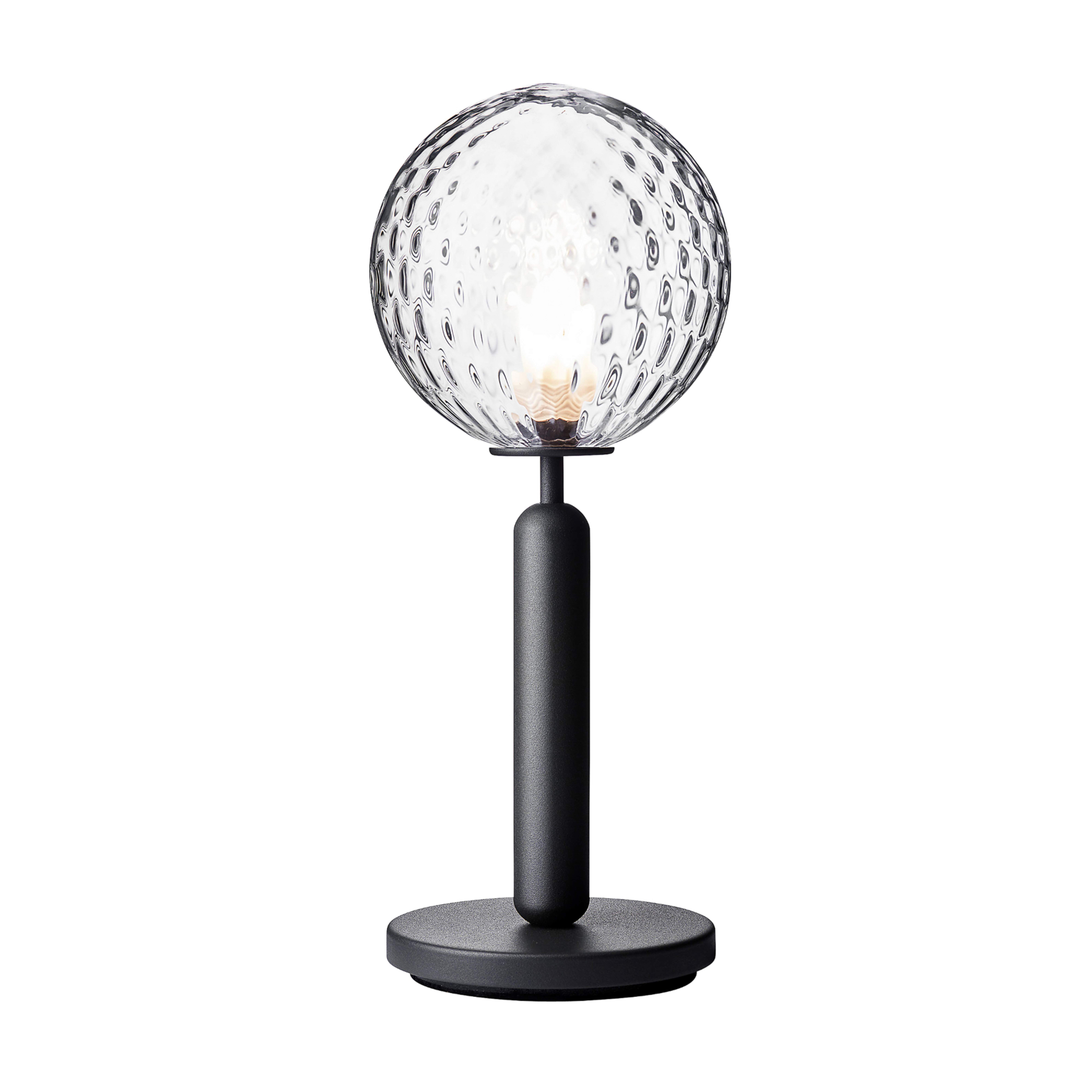 Miira Candeeiro de Mesa Rock Grey/Optic Clear - Nuura