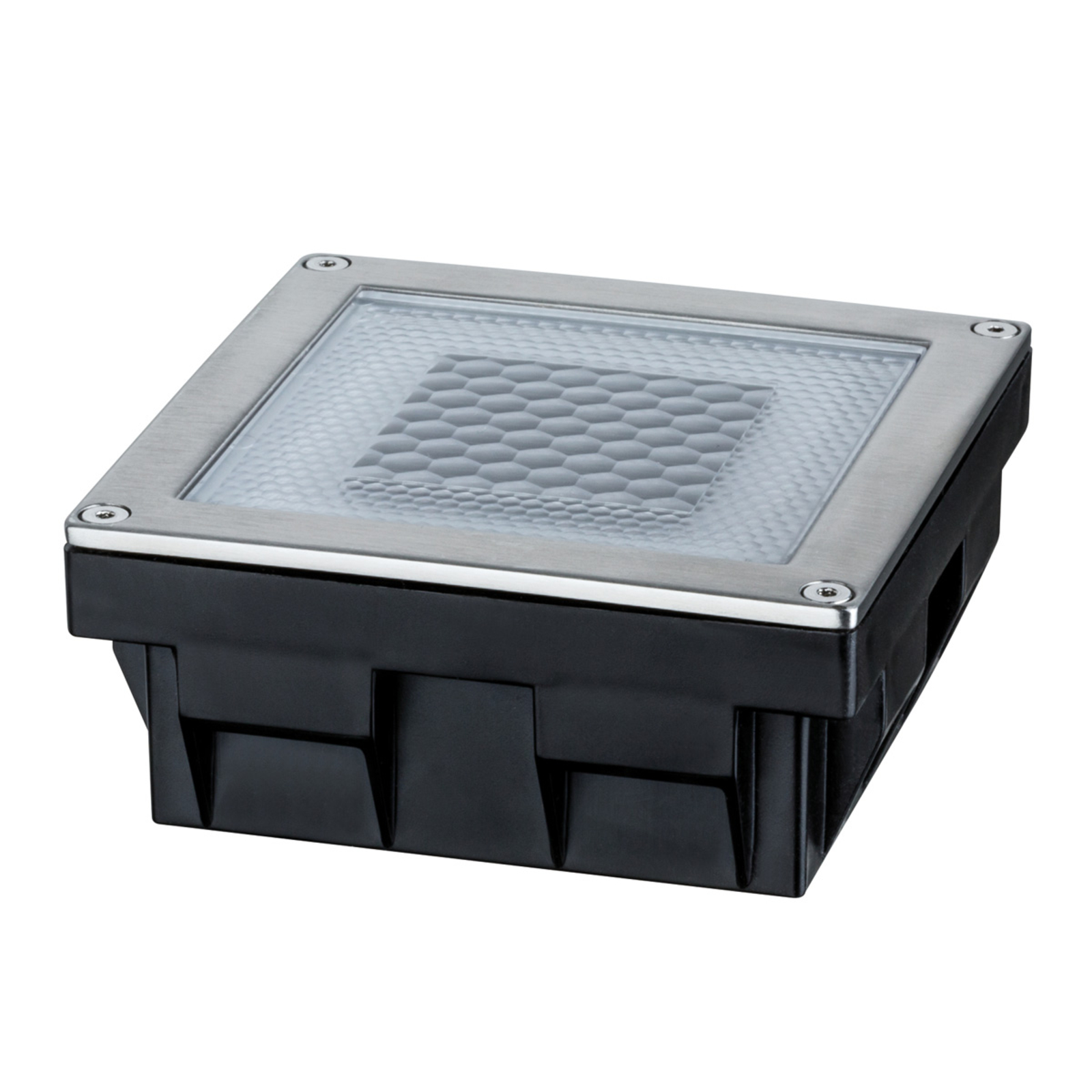 Cube Solar LED Begraven Spot IP67 Stainless Steel/Clear - Paulmann