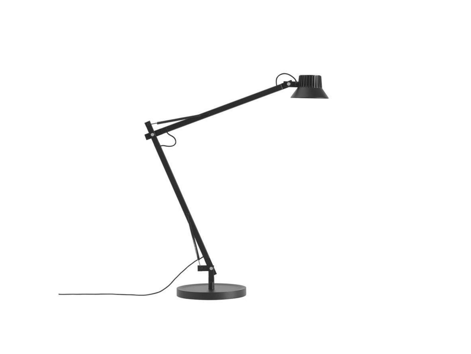 Dedicate Bordlampe L2 Black Muuto - Kontor / arbejdsværelse - Aluminium