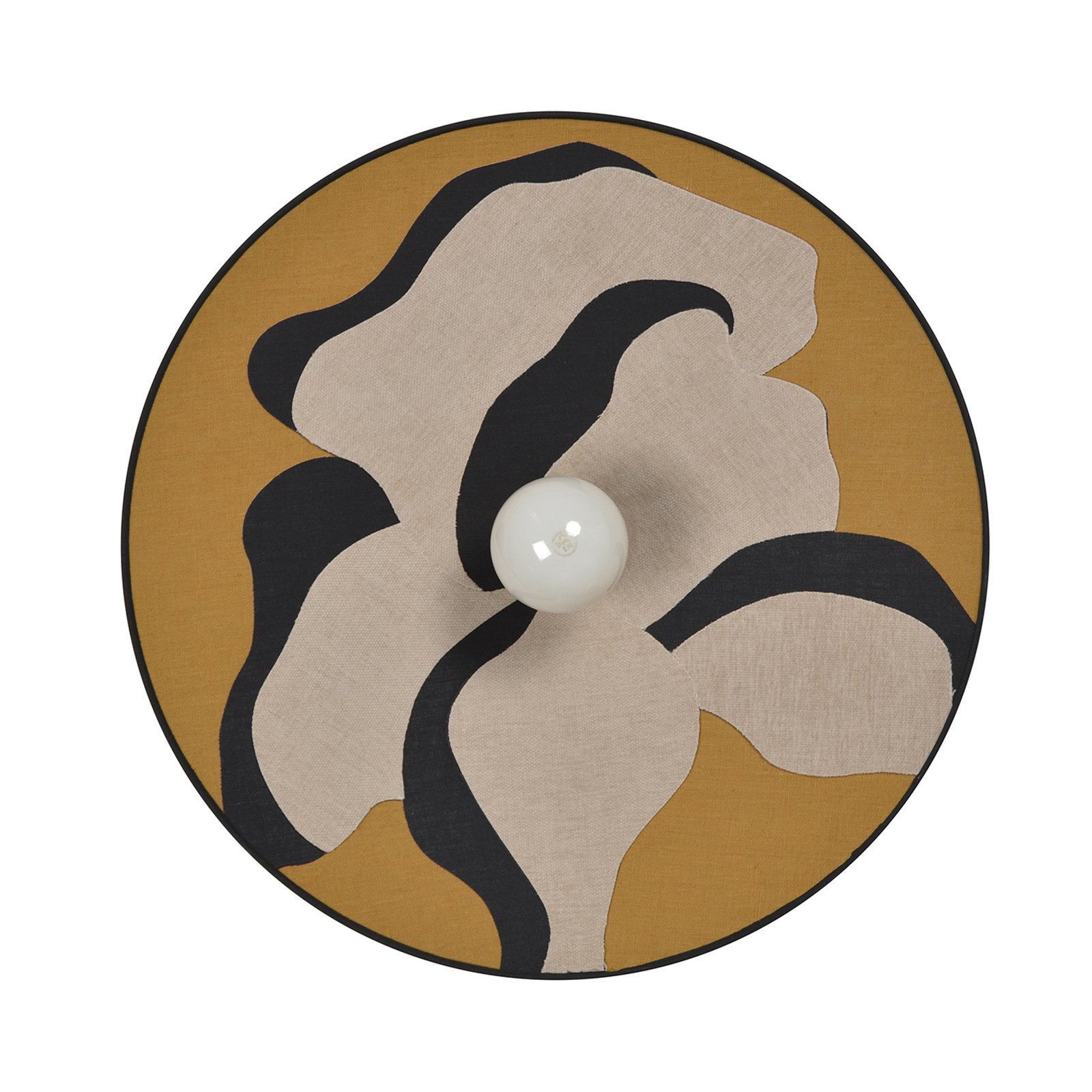 Sonia Laudet Wandlampe Ø 60 cm curry - MARKET SET Sonia Laudet Wandlampe Ø 60 cm curry - MARKET SET