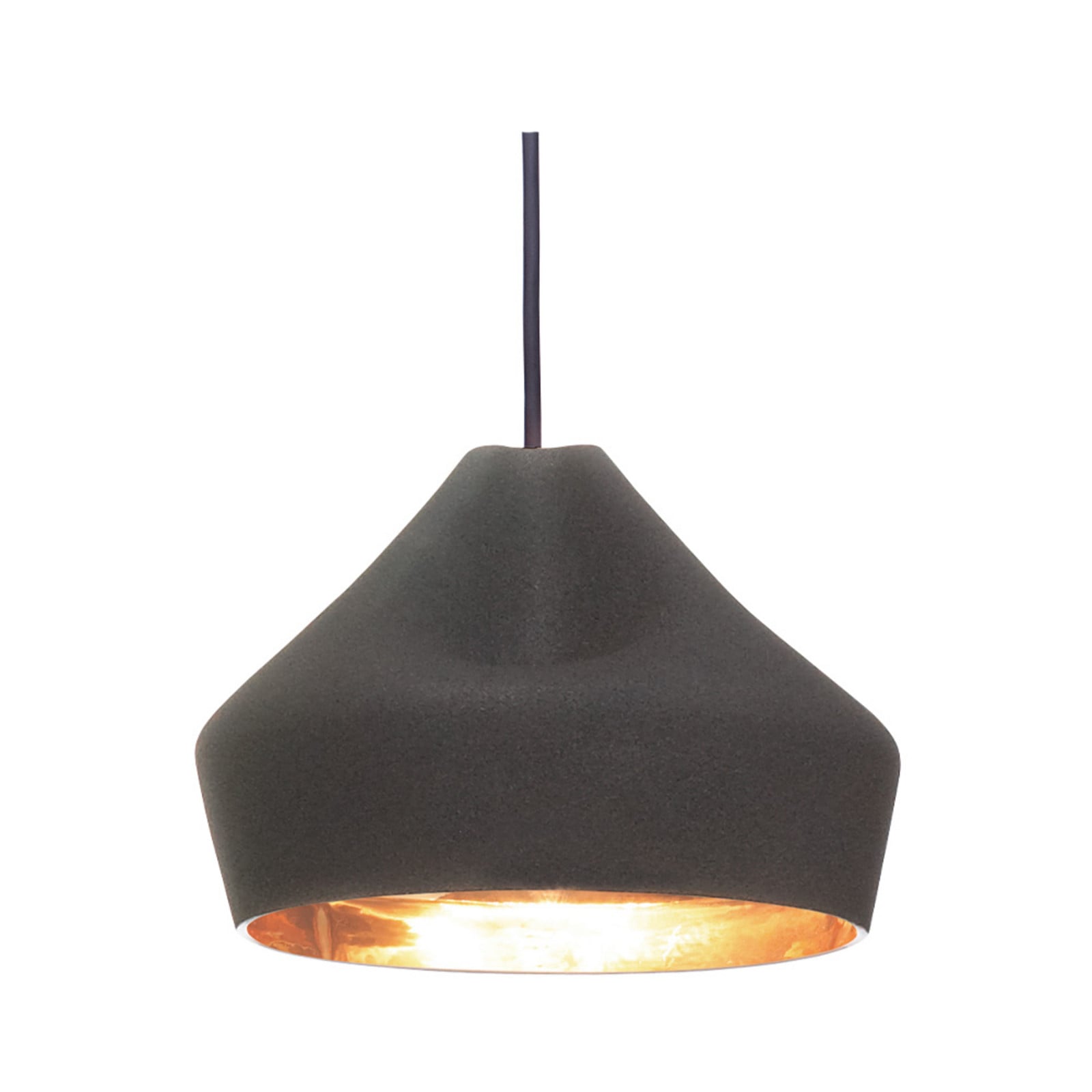 Pleat Box 24 LED Pendel Sort/Guld MARSET - Stue - Keramik