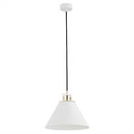 Orte pendant light, Ø 28cm, 1-bulb, white