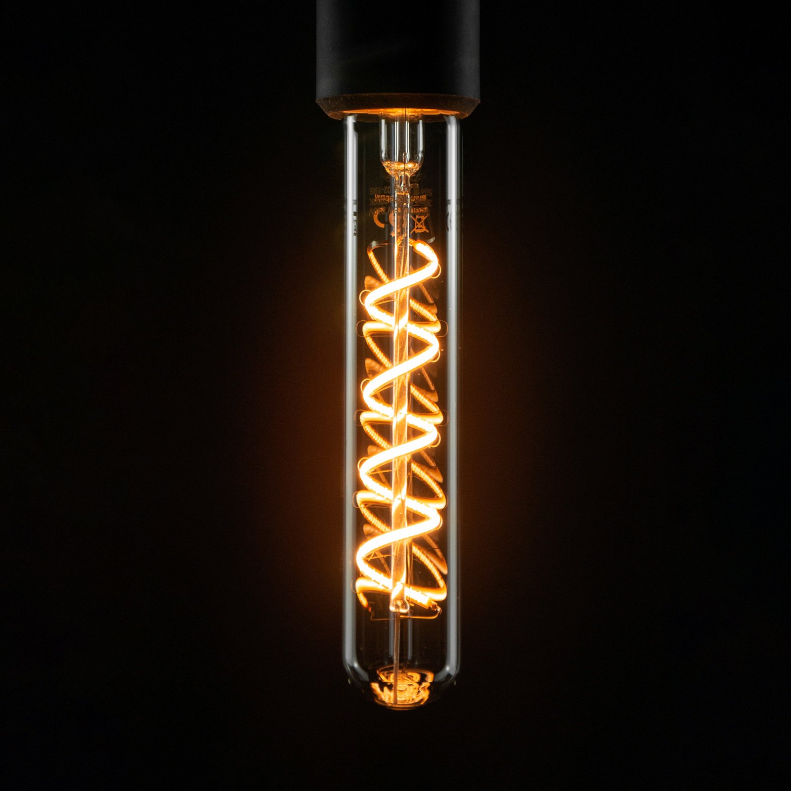 SEGULA LED-Lampe Tube Curved E27 6,5W 1.900K