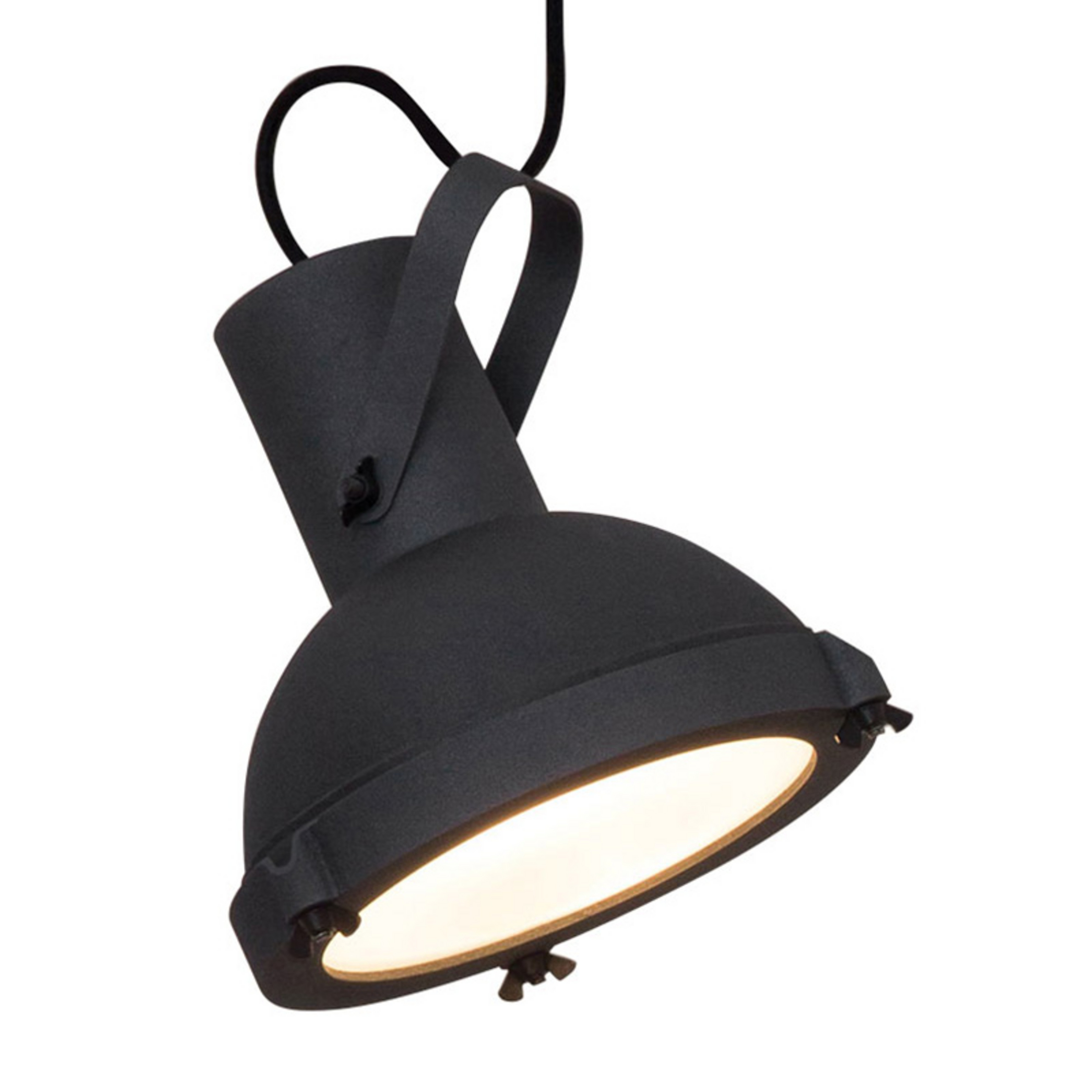 Lampada a sospensione NEMO Projecteur 165, blu notte