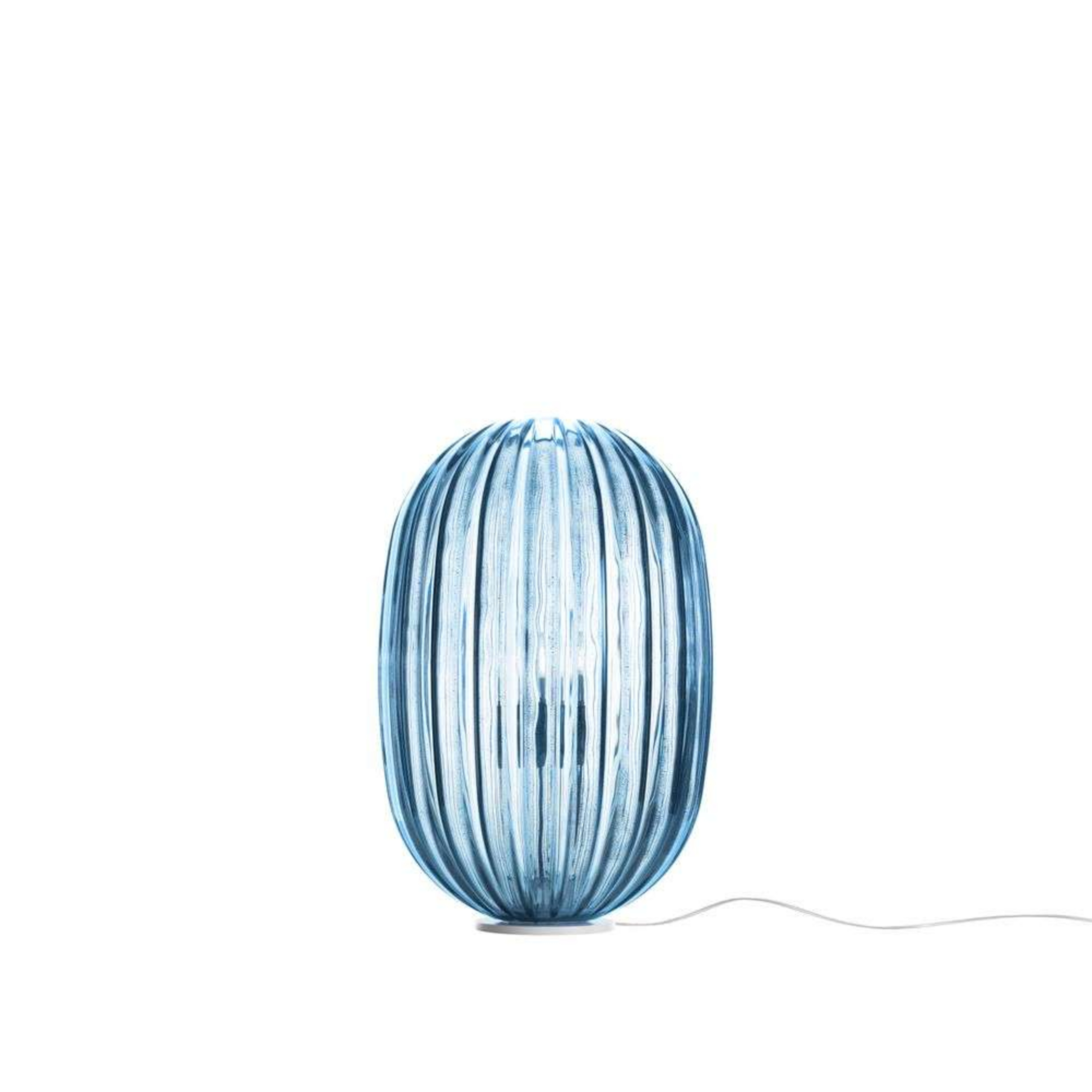 Plass Medium Tischleuchte m/Dimmer Hell Blau - Foscarini