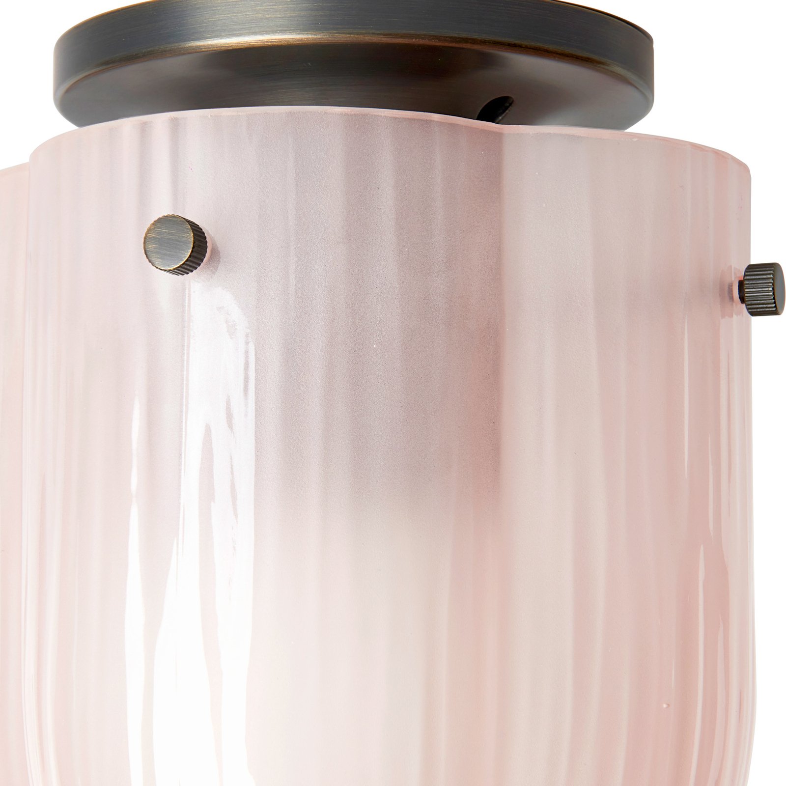 Seine Plafond Coral/Antique Brass - GUBI