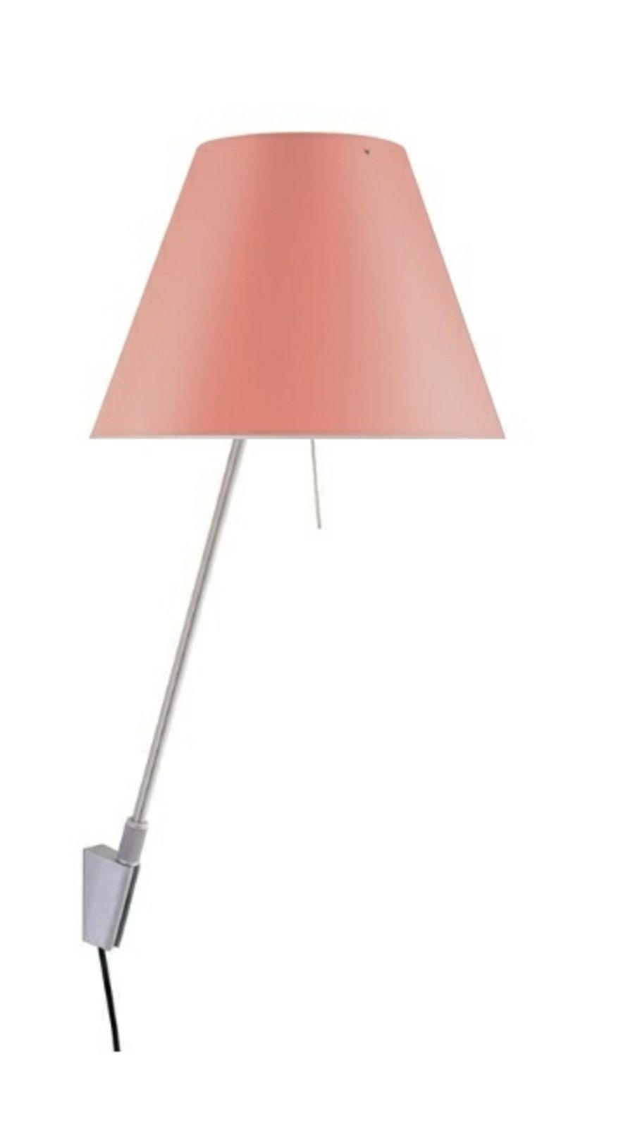 Costanzina Vägglampa Alu/Edgy Rosa - Luceplan