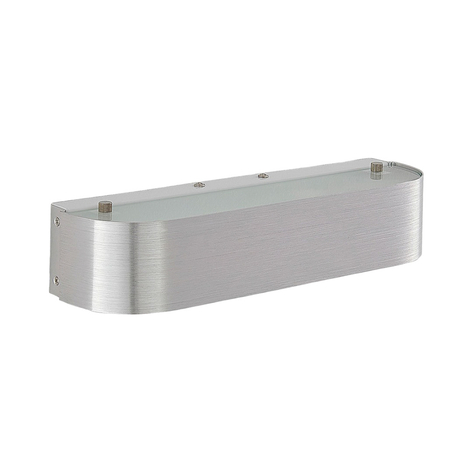 Kinkiet Nika z oprawą E14, aluminium