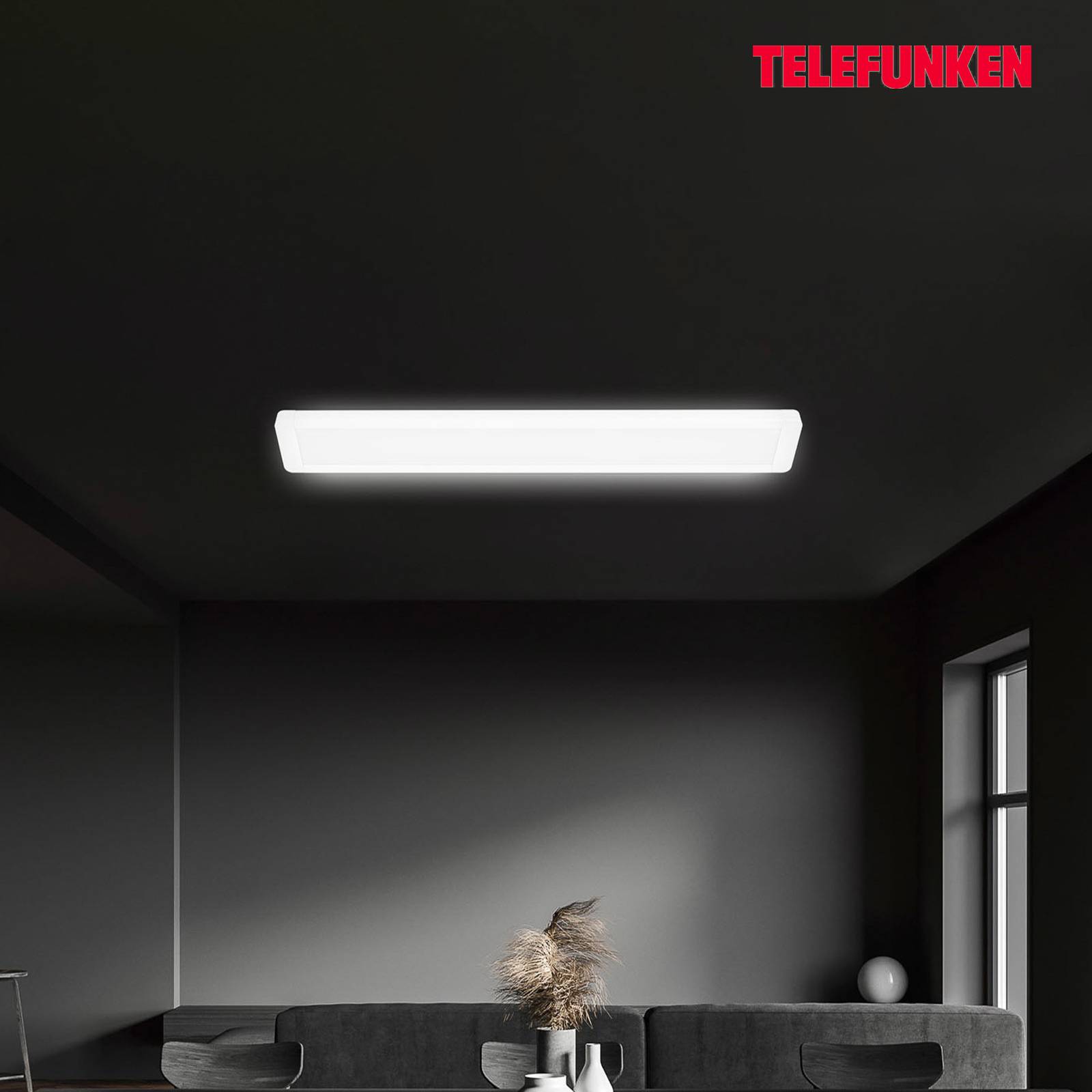 Telefunken Panneau LED Poel longueur 91,5 cm 37 W blanc 840