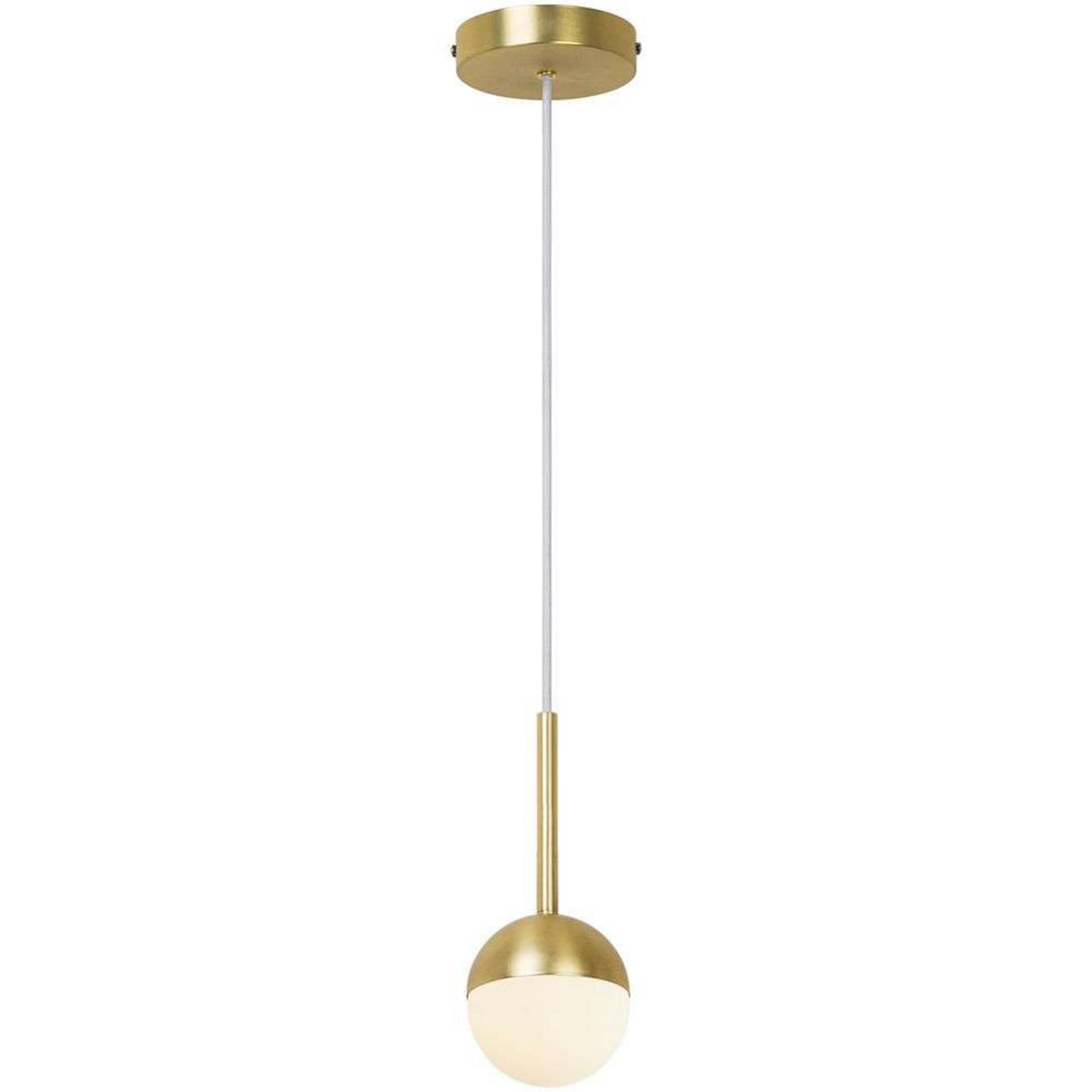 Contina Lustră Pendul Brass/Opal - Nordlux