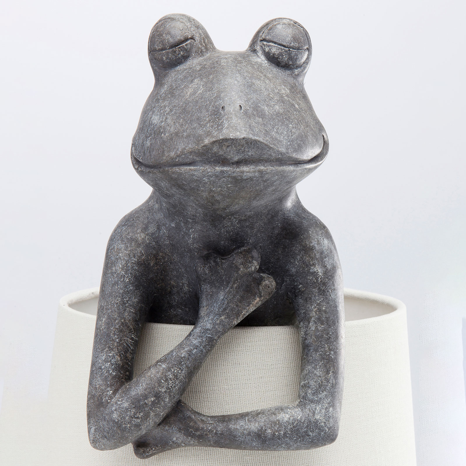 KARE Animal Frog Tischleuchte grau