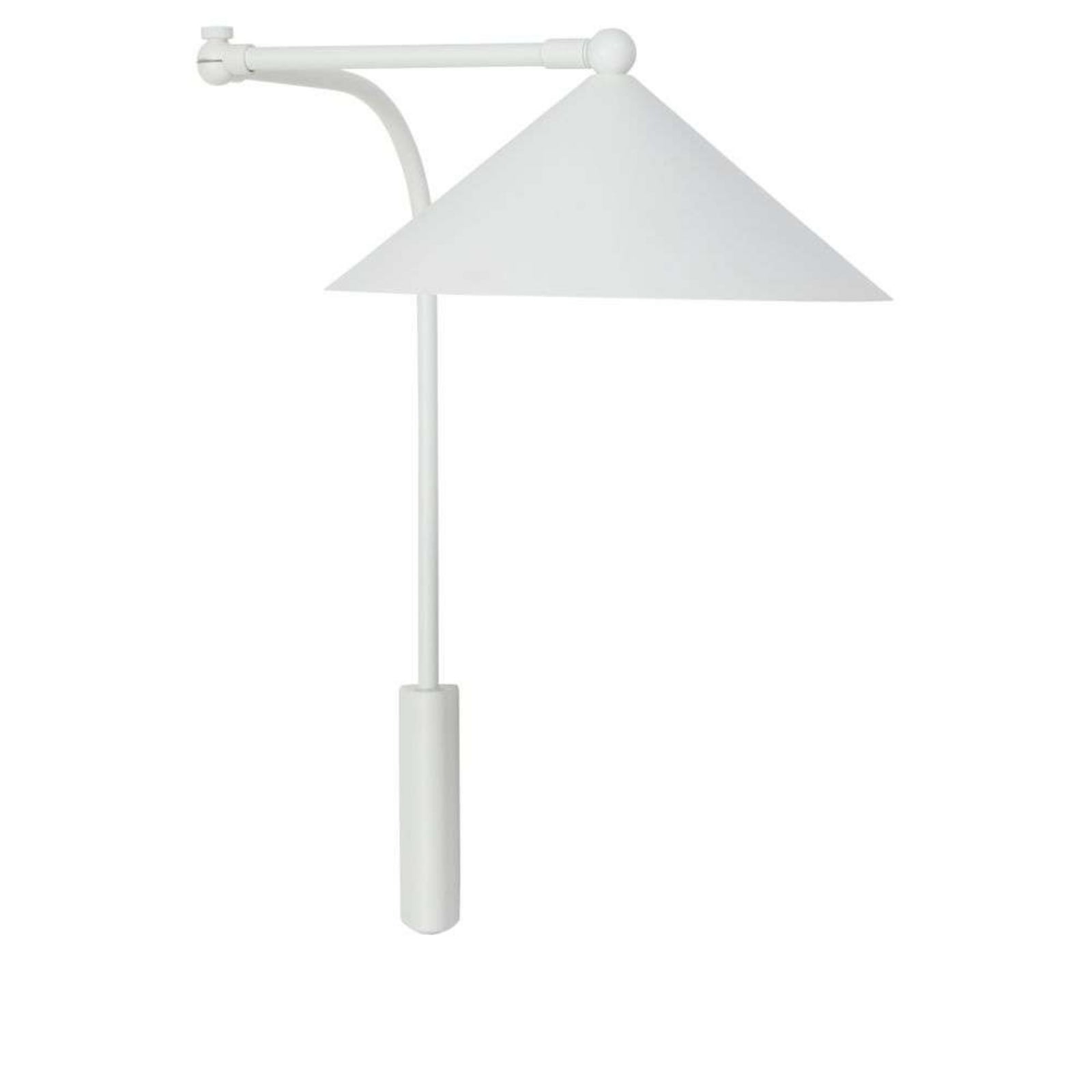 OYOY Living Design Nástenné svetlo Kasa, biela, kov, E27 OYOY Living Design Nástenné svetlo Kasa, biela, kov, E27