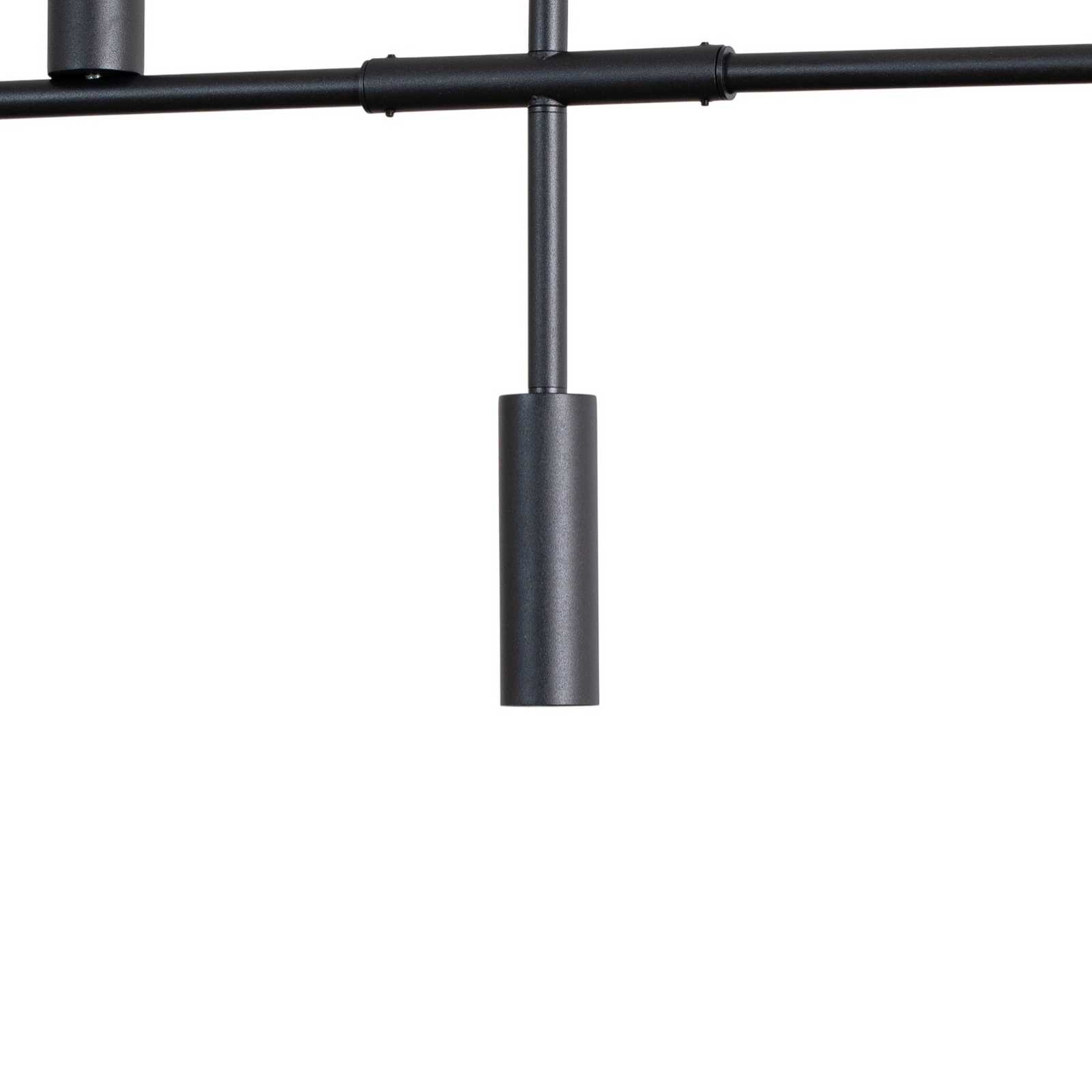 Trevo 6 hanglamp, metaal, zwart, GU10 - ALDEX
