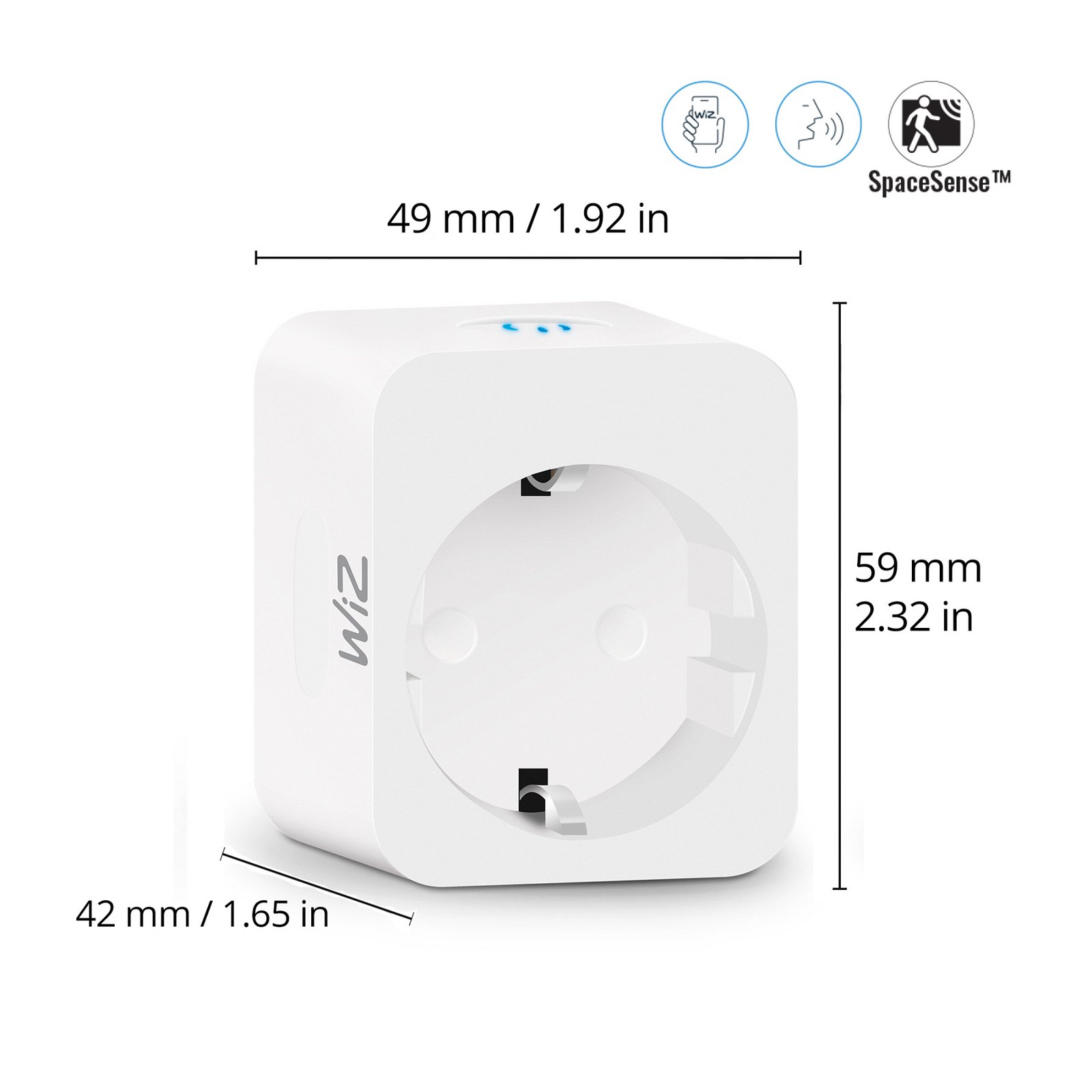WiZ Smart Plug Powermeter Type-F - WiZ