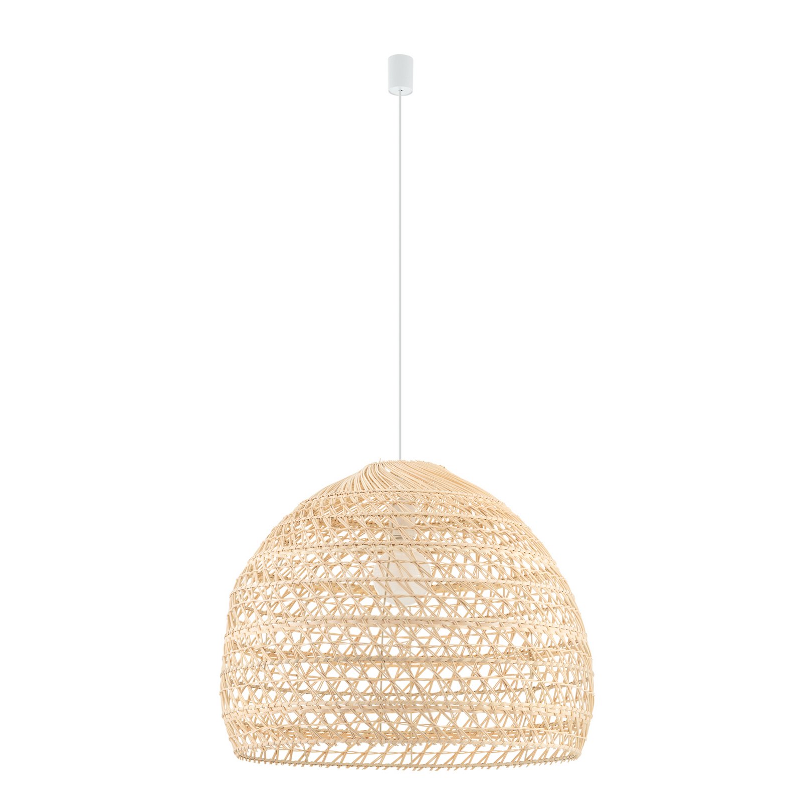 BOHO pendant light, Ø 60 cm, natural brown, rattan, E27