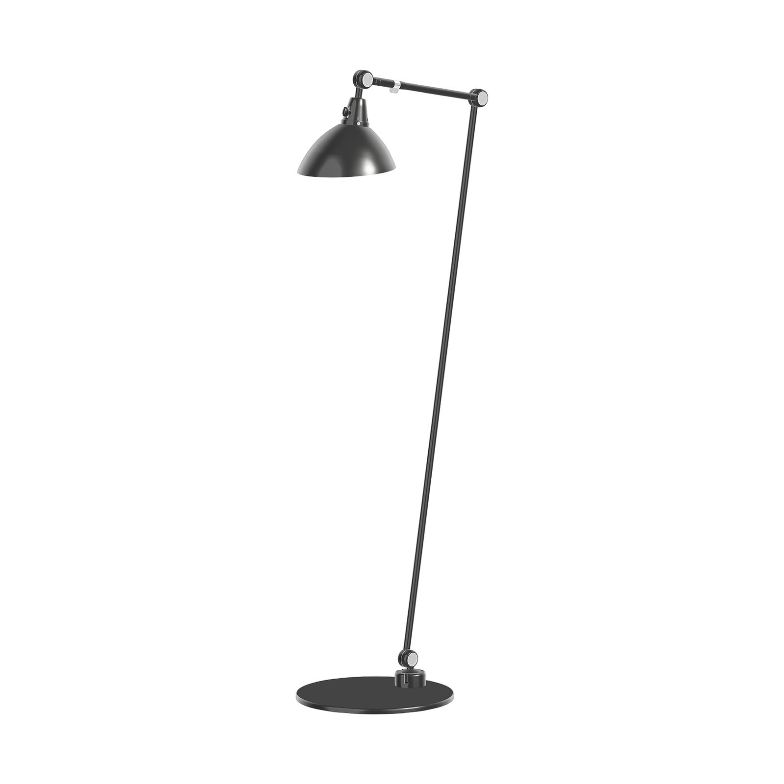 midgard modulárna stojacia lampa TYPE 556 čierna 140 cm