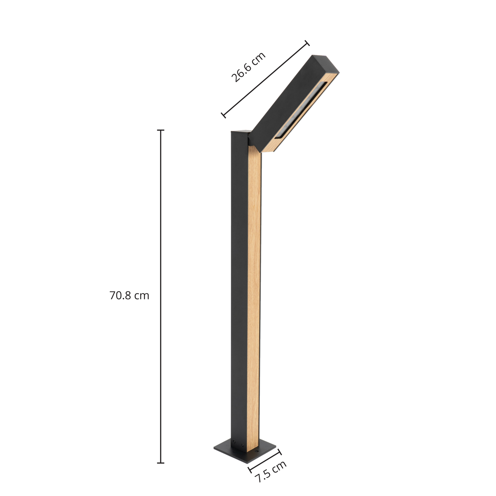 Lucande Taskalin LED-Wegeleuchte, 1-flammig, 70 cm