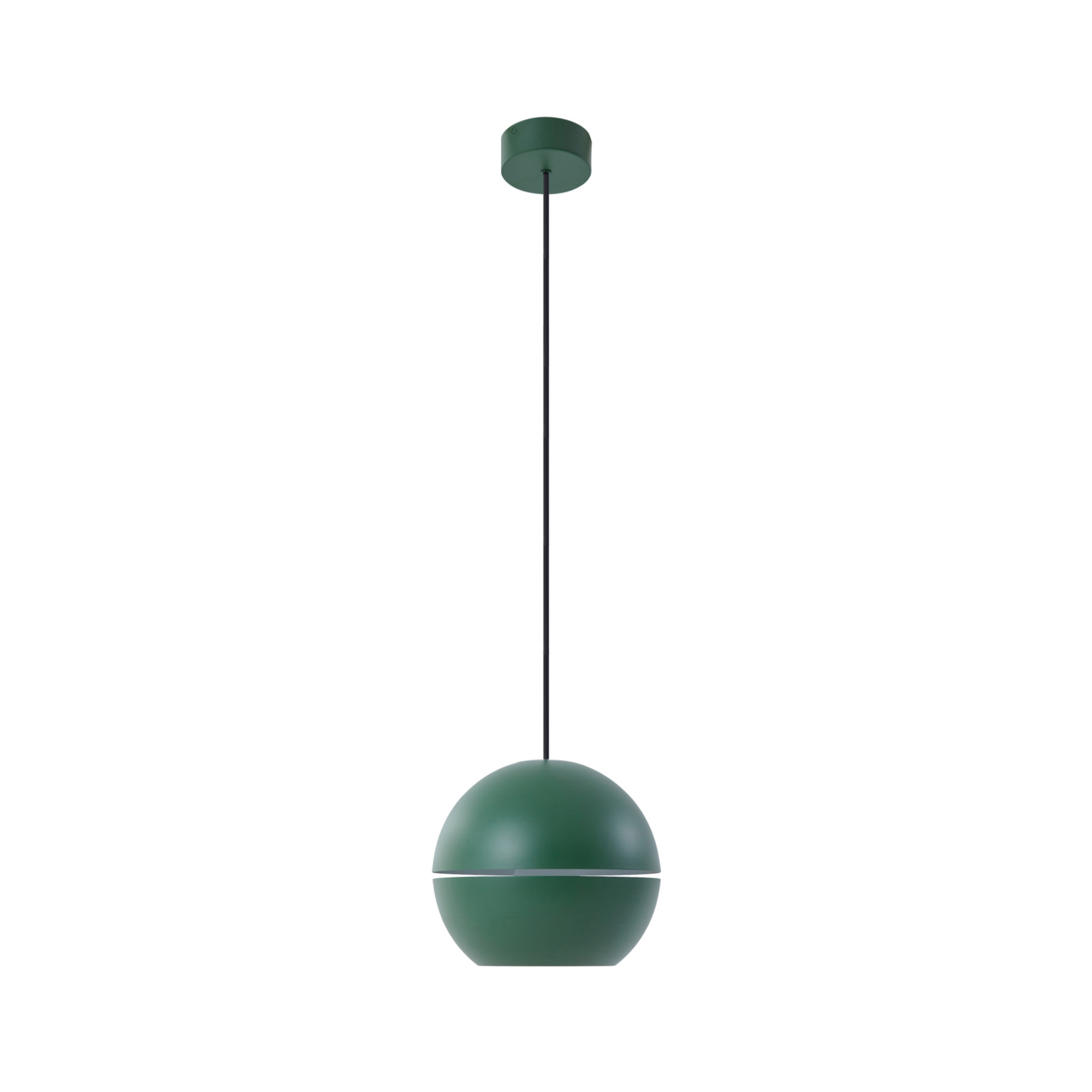 Lush Hängeleuchte, grün, Ø 30 cm, Aluminium, E27- NOLA