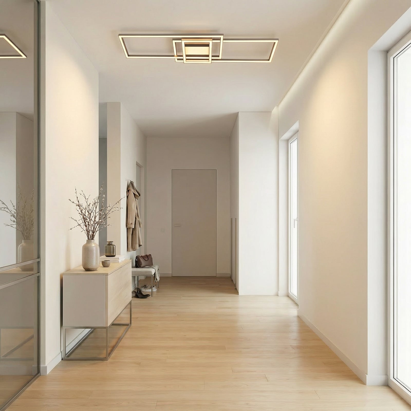 Mairin LED-Deckenleuchte CCT Dimmbar Fernbedienung - Lindby