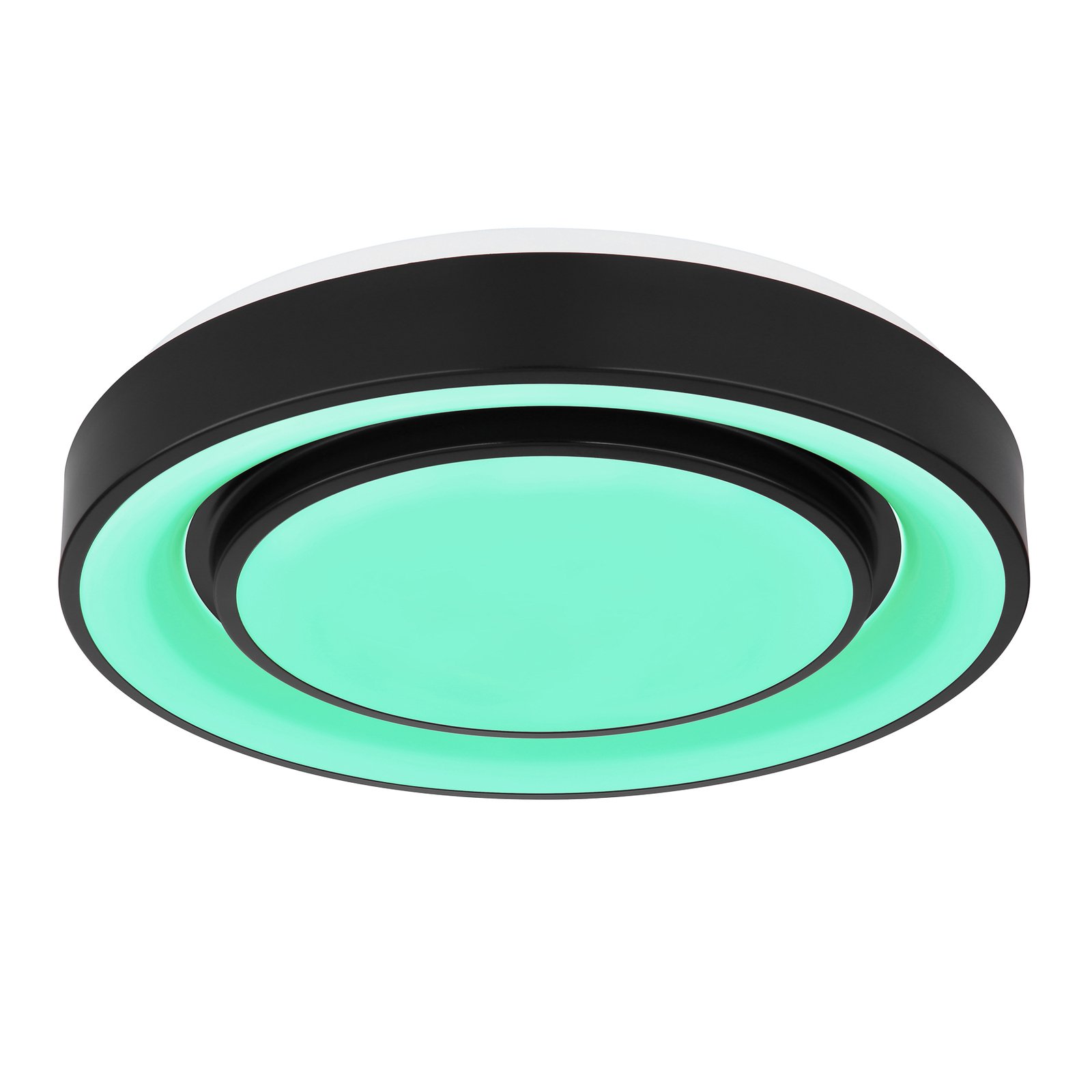Sully LED ceiling light RGBW remote control black