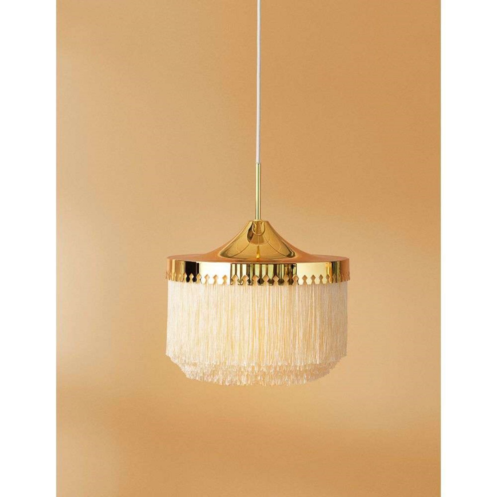 Fringe Taklampa Ø30 Cream White - Warm Nordic