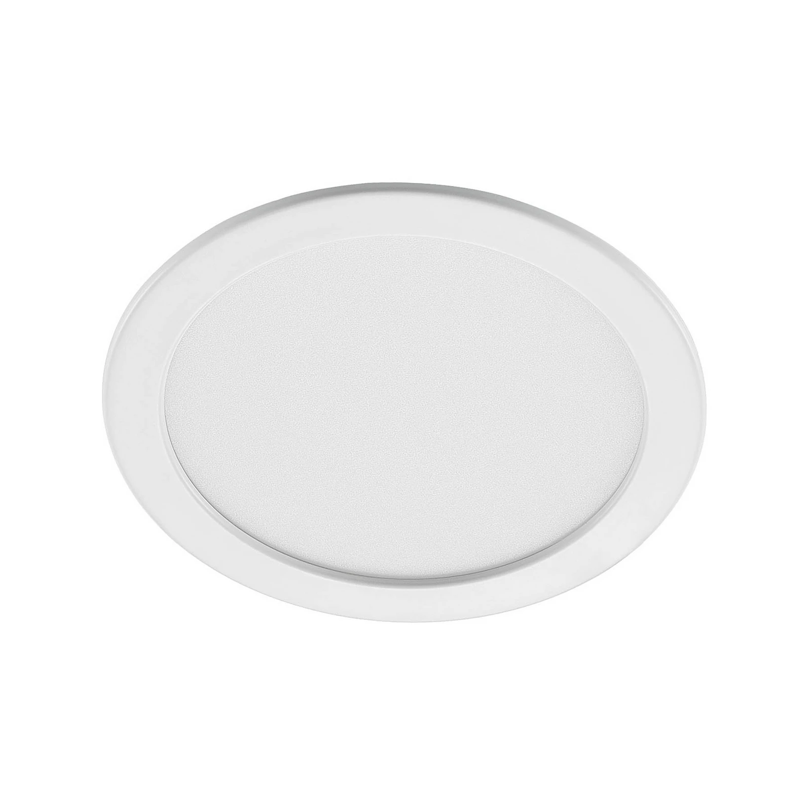 Prios lampe encastrable LED Cadance, blanc, 24 cm, CCT, IP44