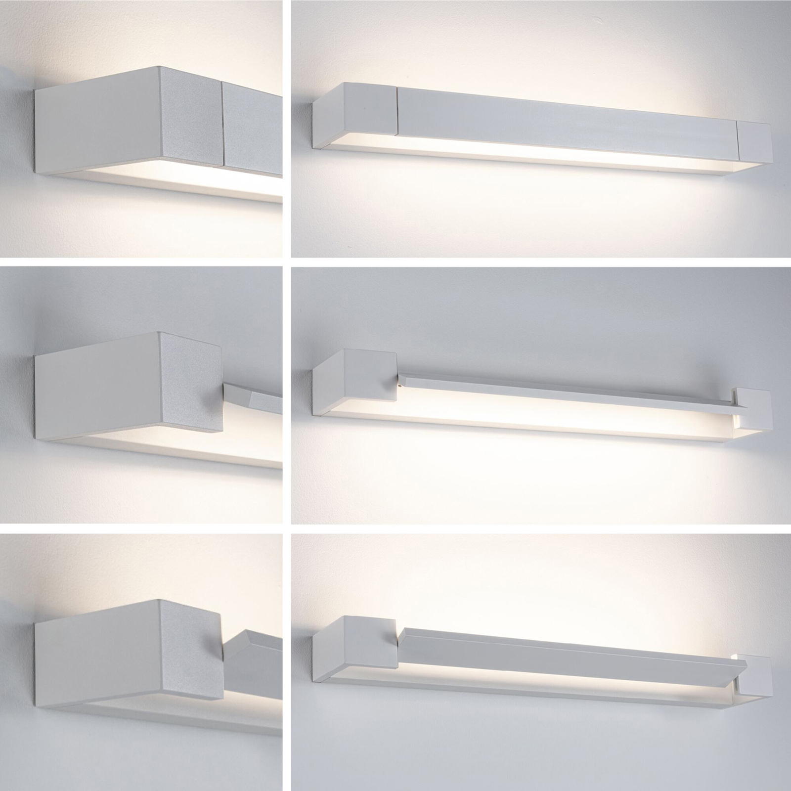 Lucille LED Applique Murale 3-Step-Dim. 18W IP44 Blanc - Paulmann