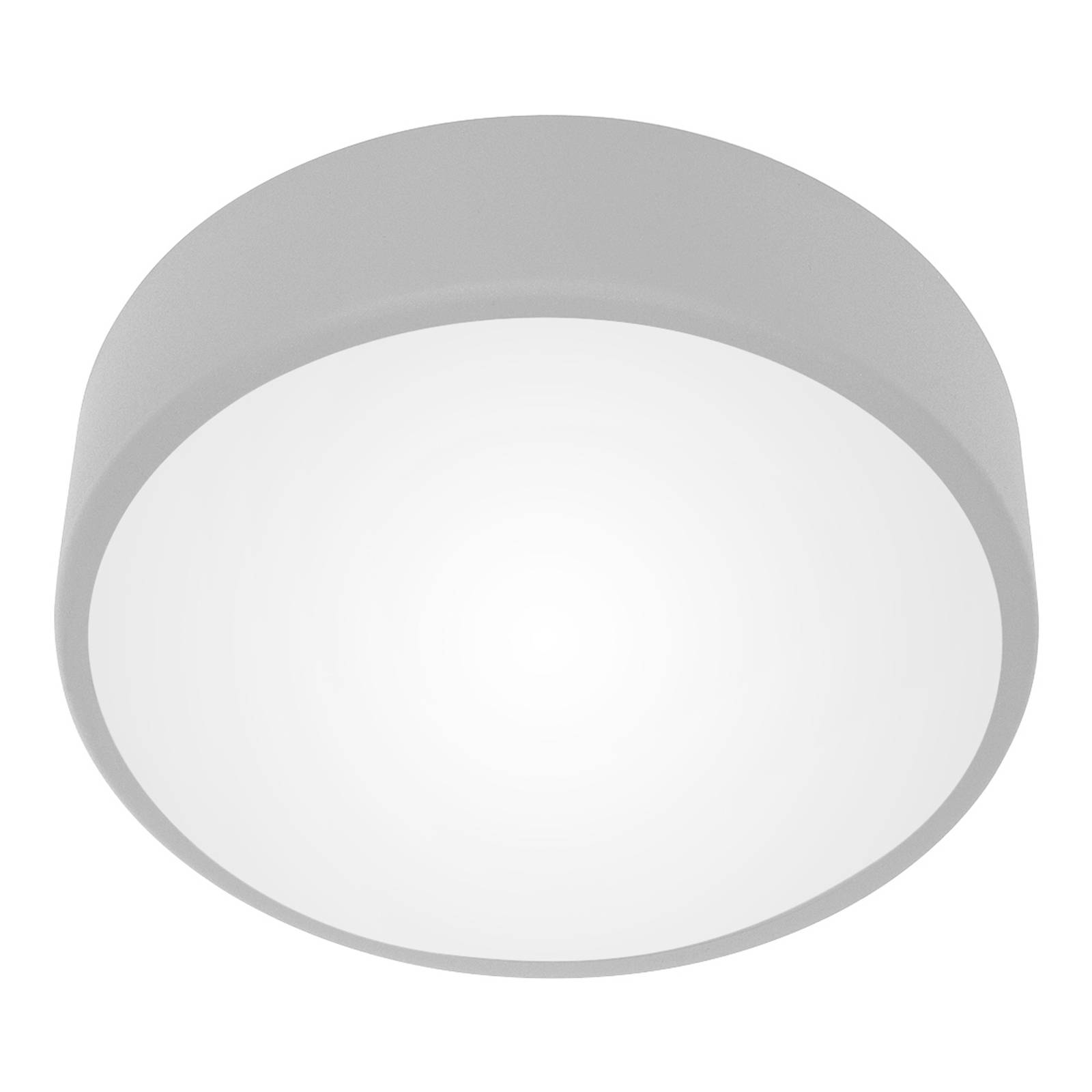 Deckenleuchte Cleo 400, Sensor, Ø 40cm grau