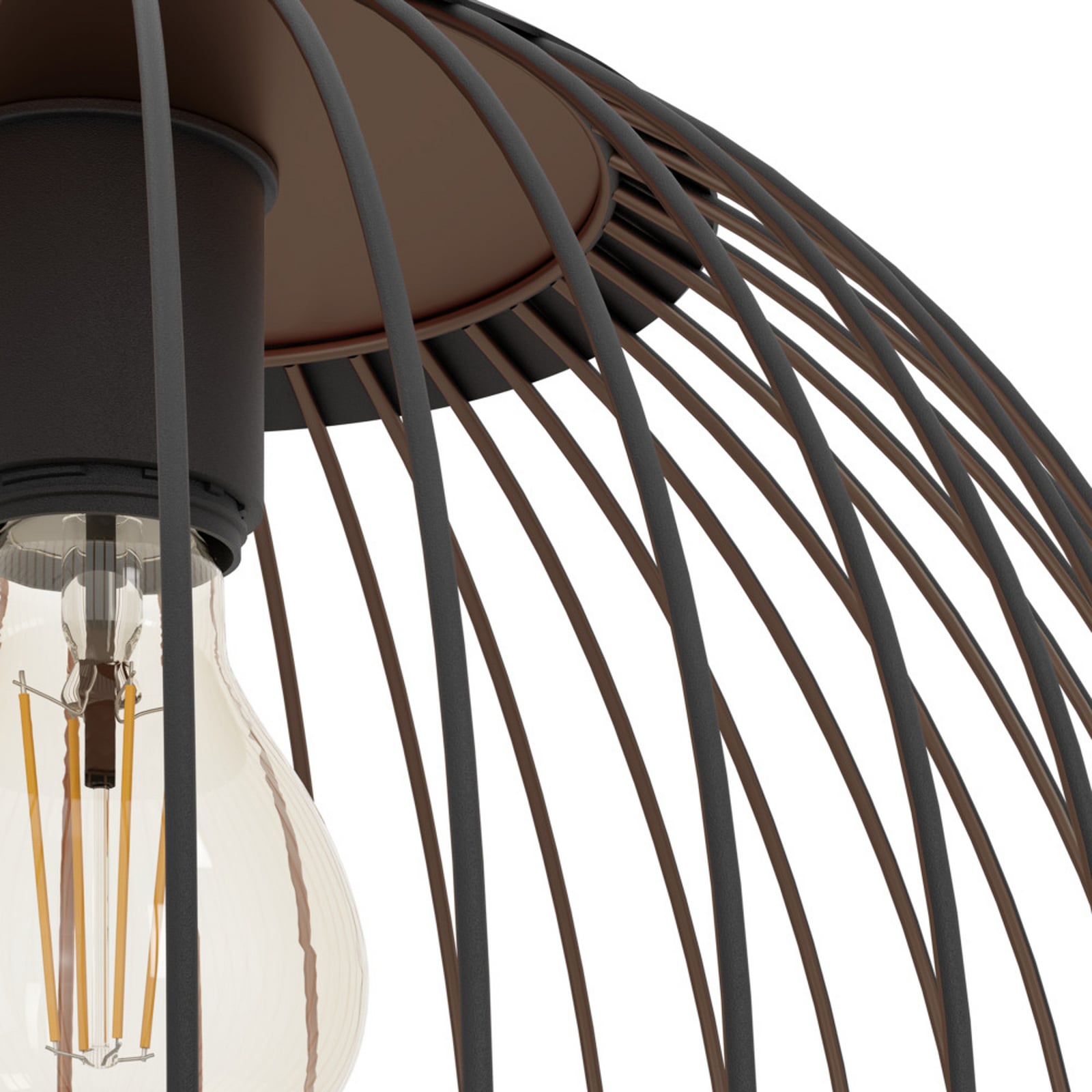 Suspension EGLO ALMANZORA, Ø 32 cm, à 1 lampe, noir, E27 Suspension EGLO ALMANZORA, Ø 32 cm, à 1 lampe, noir, E27