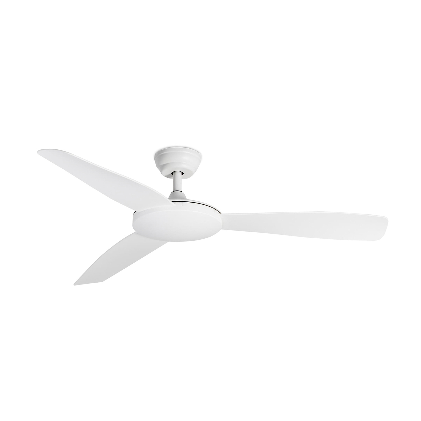 Islot L ceiling fan, DC, matt white