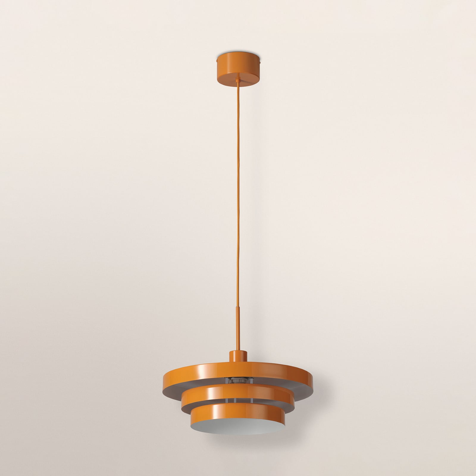 „OSRAM“ pakabinamas šviestuvas „Decor Layer“, oranžinis, Ø 40 cm, metalinis „OSRAM“ pakabinamas šviestuvas „Decor Layer“, oranžinis, Ø 40 cm, metalinis