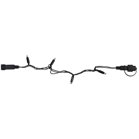 10m LED-Lichterkette Erweiterung System 24, warmw