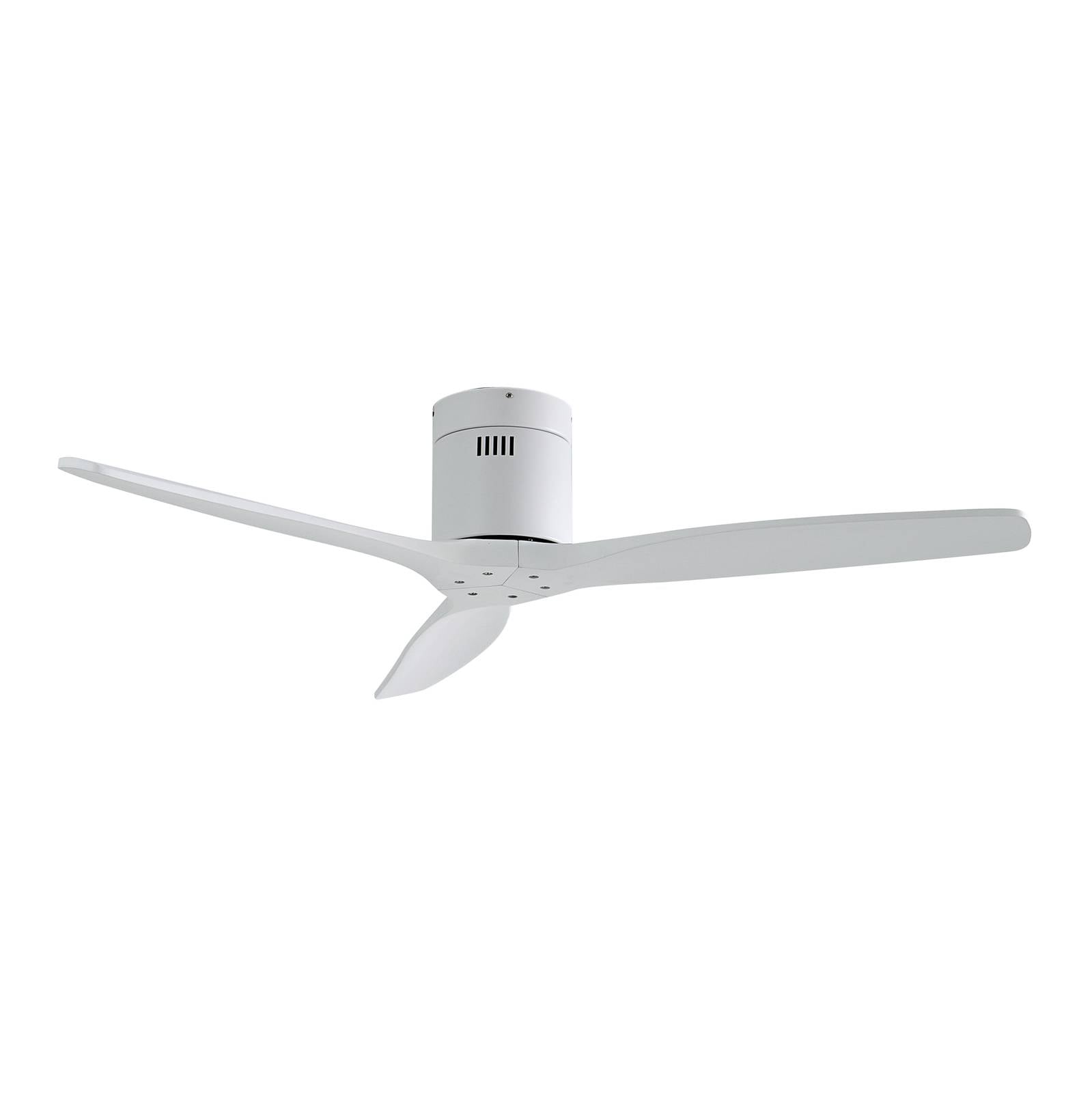 Lucande Deckenventilator Vindur, weiß, DC, leise